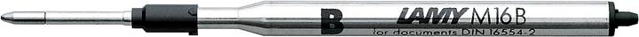 Actual product image Lamy Ballpoint pen refill M16, document-proof, line width B 0.8 mm or line width M 0.6 mm, bl... (Black, 0.80 mm)