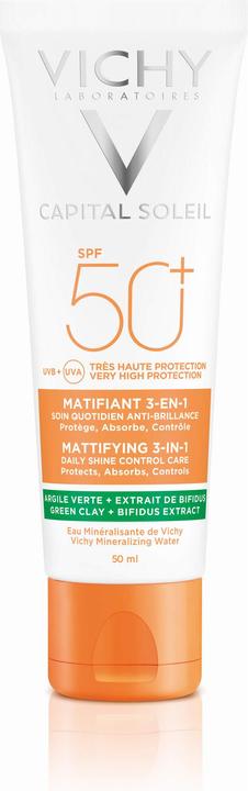 Produktbild Vichy Capital Soleil Mattifying (Sonnencreme, SPF 50, 50 ml, 73 g)
