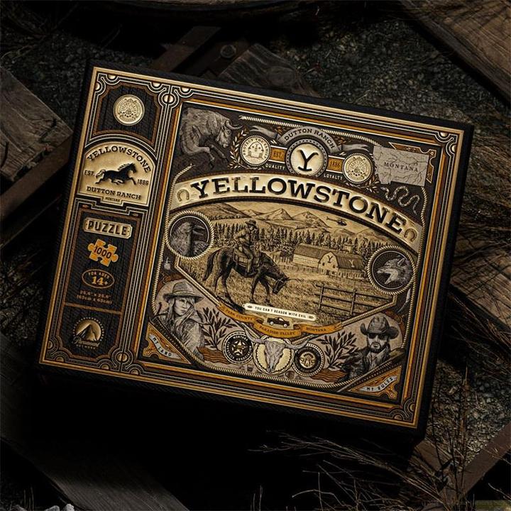 Produktbild Theory11 Yellowstone Multi-Dimensionales Puzzle (1000 Teile) (1000 Teile)