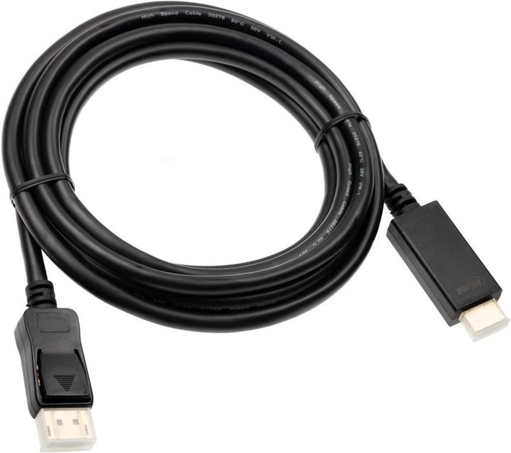 Image du produit InLine DisplayPort — HDMI (Typ A) (3 m, HDMI)