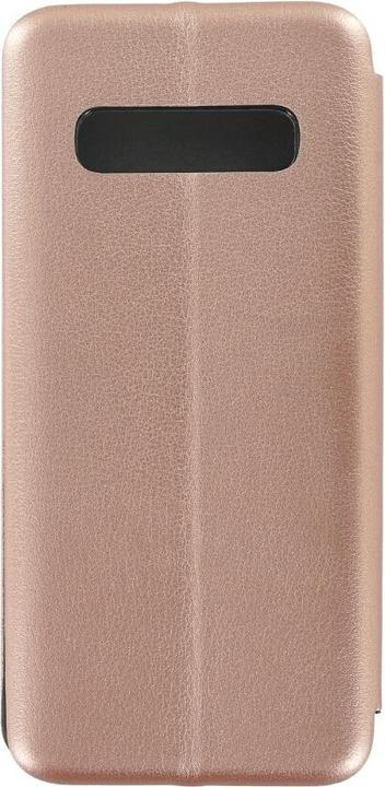 Actual product image OEM Samsung Flip Cover for Galaxy S10 Plus rose gold (Samsung Galaxy S10+)