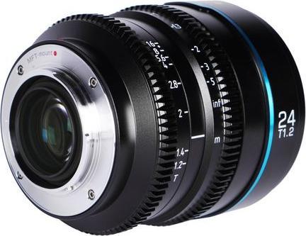 Immagine prodotto Sirui MS24E-G Night Walker 24mm T1.2 S35 Cine Lens (E-Mount Gun Metal Gray) (Novità) (In offerta) (Sony E, APS-C / DX)