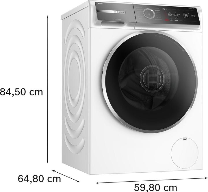Produktbild Bosch Hausgeräte WGB256A5CH (10 kg, Links, CH-Stecker)