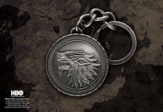 Produktbild Noble Collection Game of Thrones: Stark Shield Keychain