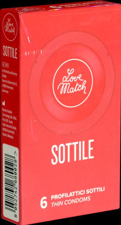 Produktbild Love Match Sottile (6 Stk.)