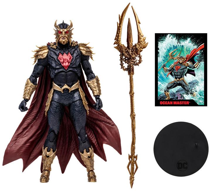 Actual product image McFarlane DC Direct Page Punchers figurine et comic book Ocean Master (Aquaman) 18 cm