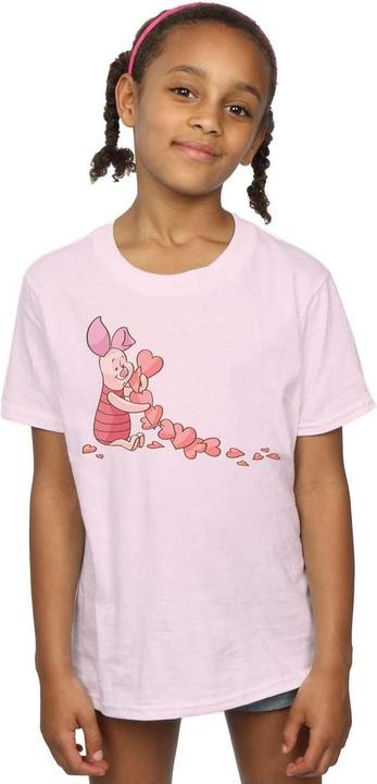 Immagine prodotto Disney Winnie The Pooh Piglet Chain Of Hearts Maglietta Ragazze (116)