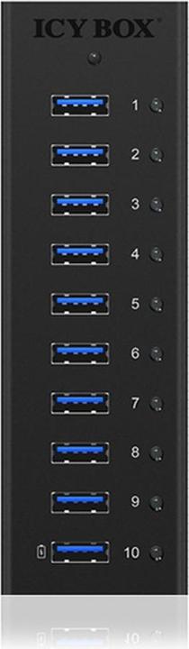 Image du produit Icy Box Ib-Ac6110 (USB-B, 10 Ports)