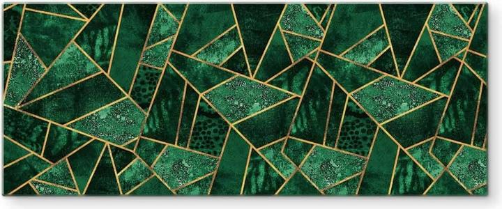 Produktbild Trenddeko Dunkelgrüner Smaragd (100 x 40 cm)