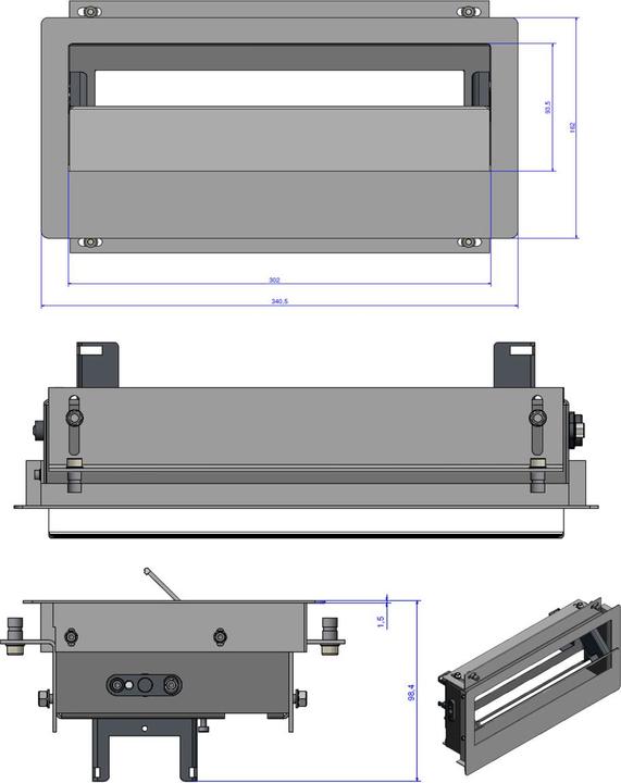 Produktbild Bachmann Steckdose (4 x, 0.10 m)