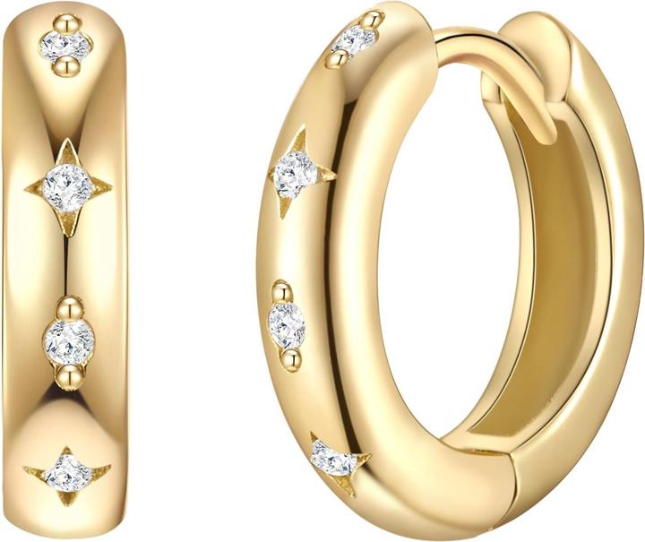 Image du produit Glanzstücke München Femmes argent sterling zirconium or jaune - 30252 (Argent Sterling)
