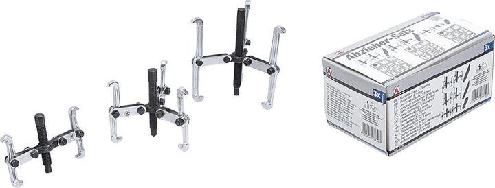 Produktbild BGS Abzieher-Satz, 2-/3-armig 150 / 100 / 75 mm 3-tlg.