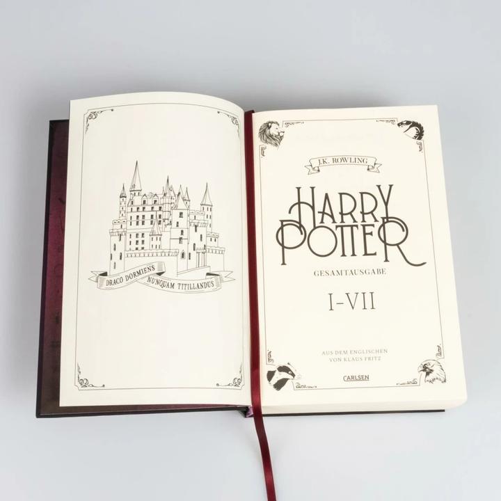 Actual product image Harry Potter - Gesamtausgabe (Harry Potter) (German, J.K. Rowling, 2023)