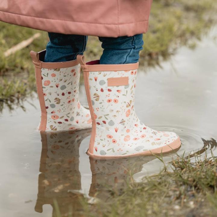 Actual product image Little Dutch Rain Boots Flowers & Butterflies (25)