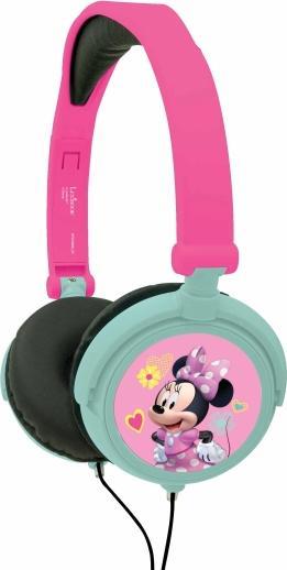 Image du produit Lexibook Casque stéréo Disney Minnie Mouse pour enfants, pliable, filaire, avec limiteur de volume