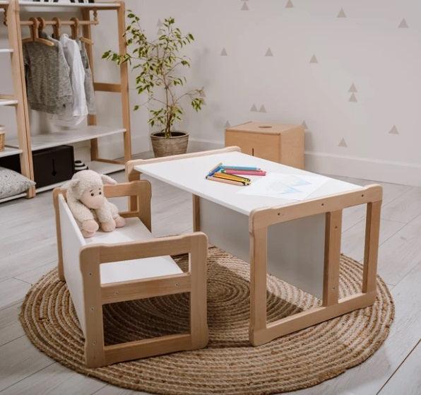Image du produit Activity Board Meubles Waldorf. Petite table multifonctionnelle (Fauteuil pour enfants)