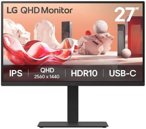 LG Dis 27 27BA75QB-B Business QHD IPS Black (2560 x 1440 pixels, 27")
