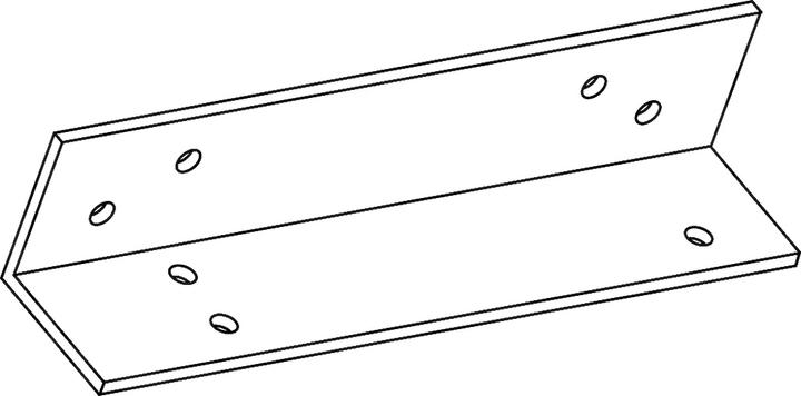 Produktbild Geze Sturzfutterwinkel zu Türschliesser TS 4000 (Zimmertür, Eingangstür, Holztür, Balkontür, Indoor)