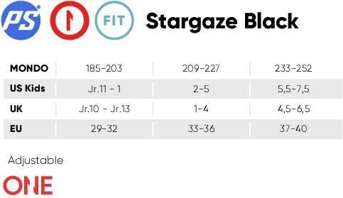 Image du produit Powerslide PHUZION KIDS SKATES Stargaze Noir 37-40 (37)
