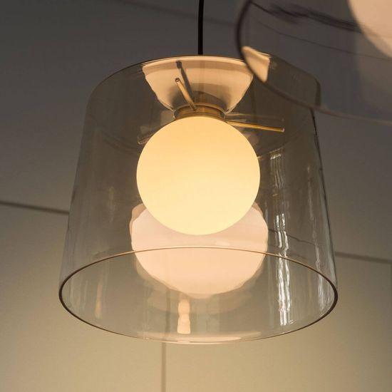 Immagine prodotto Ideal lux FADE G9 luce a sospensione ⌀270mm dimmerabile ambra bianco caldo 271316 (G9, 370 lm)