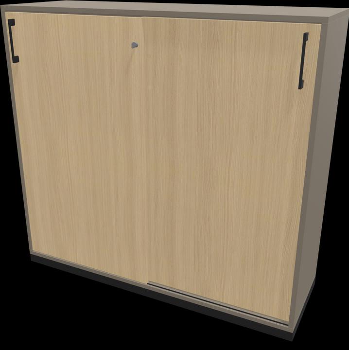Oak decor bleached, Cubanite grey, Black