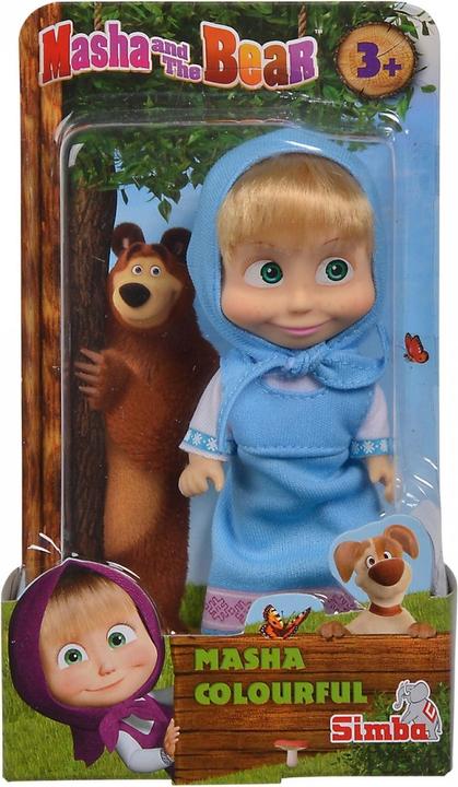 Produktbild Simba Masha Colourful, 4-sort. (12 cm)
