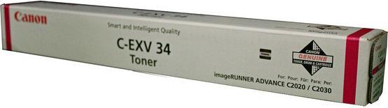 Actual product image Canon C-Exv 34m (M)