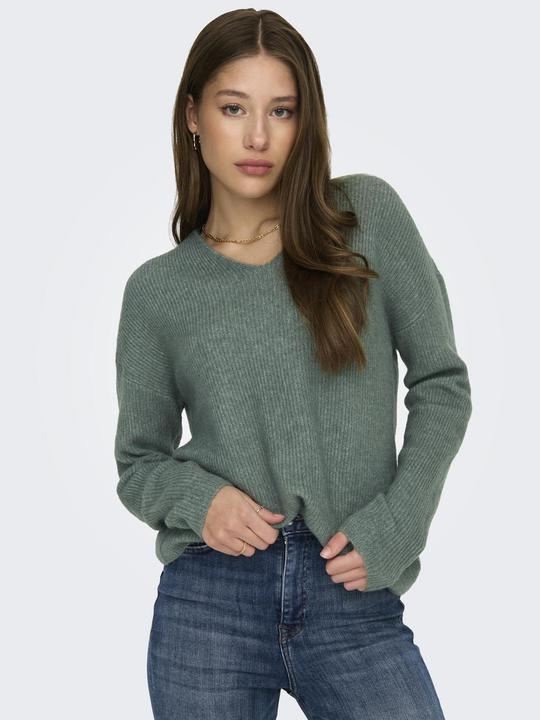 Actual product image Only V-neck knit jumper (XS)