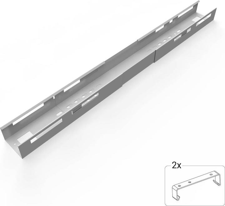 Actual product image OK-Line Kabelwanne Vario, silber (Duct, 70 cm)