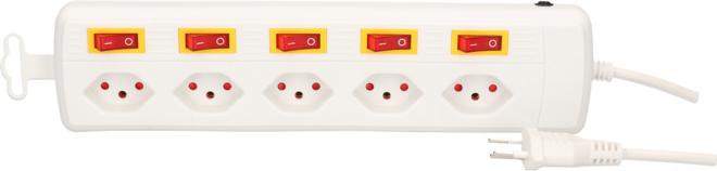Produktbild Max Hauri Multi-Switch mit Schalter (5 x, Typ 13, 1.50 m)
