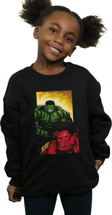 Produktbild Red Hulk Vs Green Hulk Sweatshirt Mädchen (116)