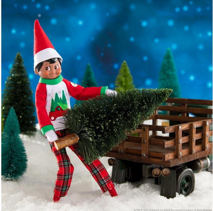 Actual product image Elf on the Shelf Elf Trees Pyjamas