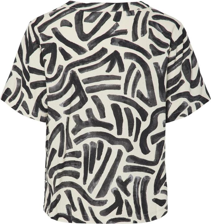 Actual product image Pieces PCARLEM top with short sleeves (M)