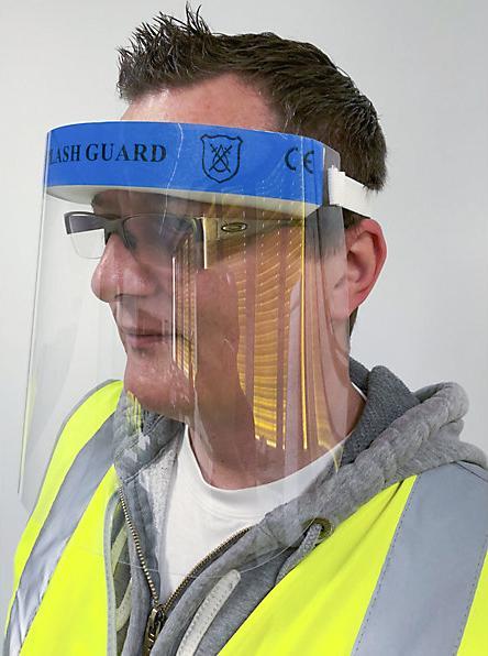 Image du produit Seco Visière de protection (lot de 10 ou 100 pces), visière en plexiglas avec