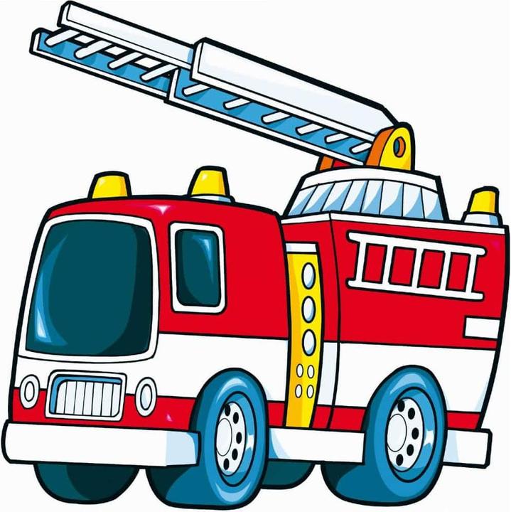 Image du produit Trenddeko Pompiers (80 x 80 cm)