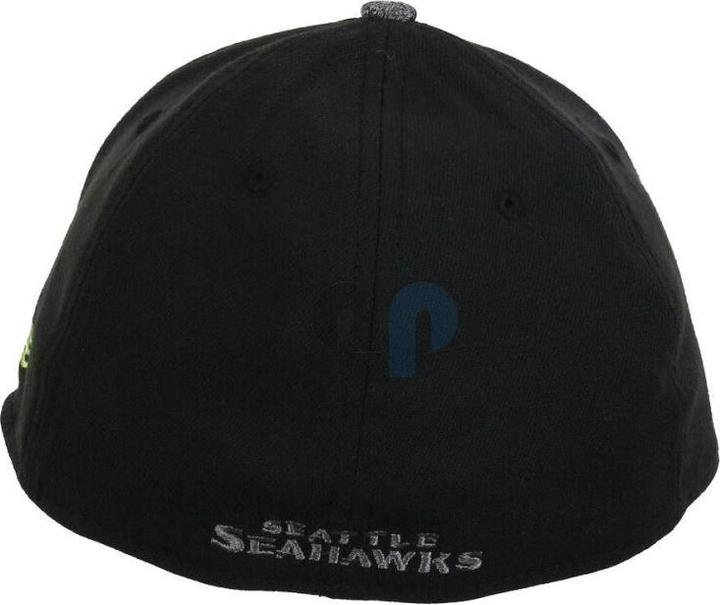 Actual product image New Era NFL - Seattle Seahawks - Grey Collection 39Thirty Cap Black ML (59)