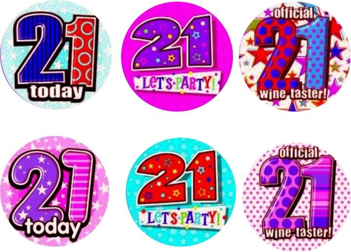 Label énergétique Simon Elvin - Badges anniversaire