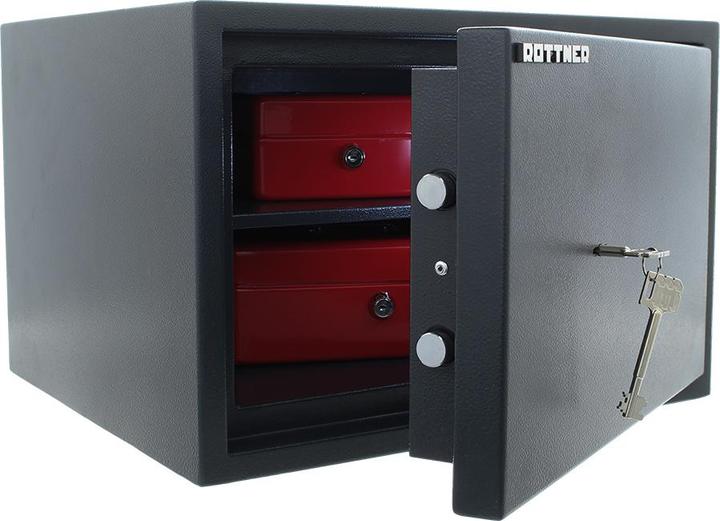 Immagine prodotto Rottner Cassaforte per mobili S2 PowerSafe 300 con serratura a doppia mappa (24 l)