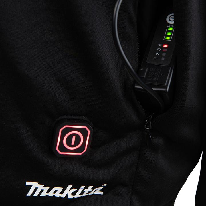 Image du produit Makita T-shirt thermique sans fil DCX200CL | Taille L | 12V / 14,4V /18V, sans batterie, sans chargeur (Taille unique)