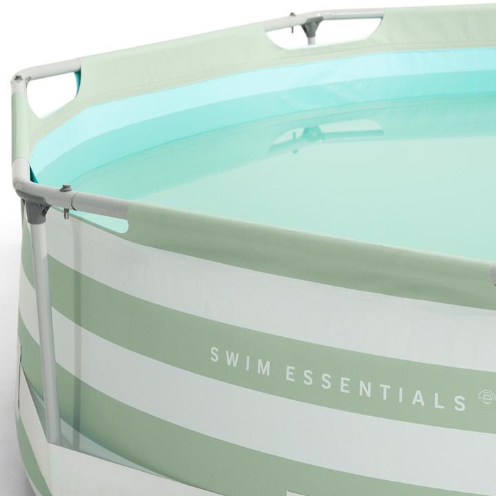 Immagine prodotto Swim Essentials Luxury Green Striped Pool Round (Ø 305 x 76 cm)