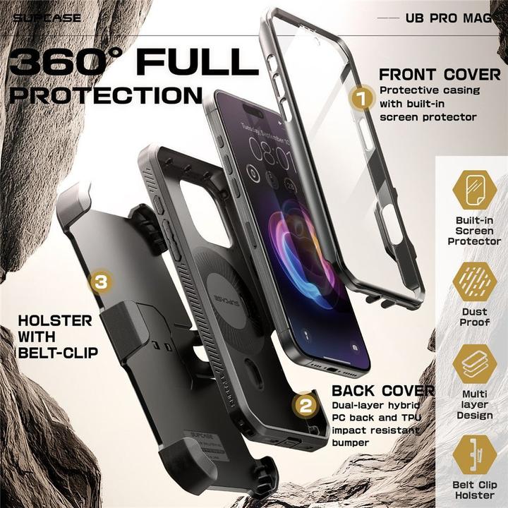 Actual product image Supcase UB Pro Mag (Apple iPhone 16 Pro Max)