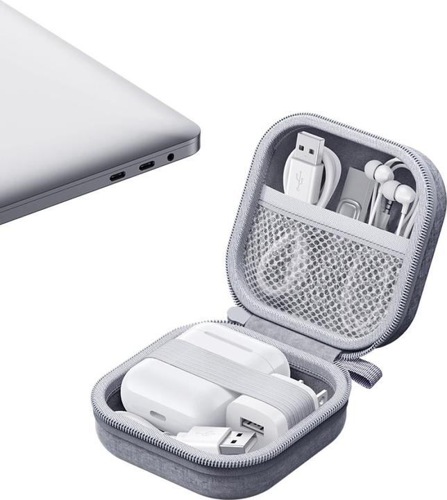 Actual product image Usams Earphones Case TWS ZB351 gray