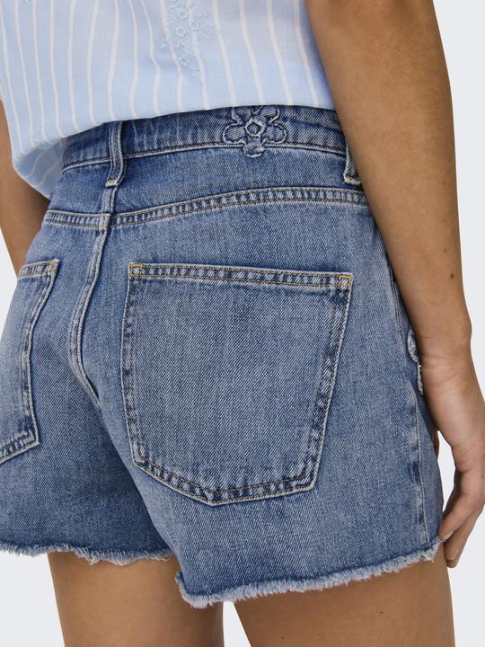 Produktbild Only ONLZUMA Hohe Taille Normal geschnitten Jeans-Shorts Jeans-Shorts (XS)