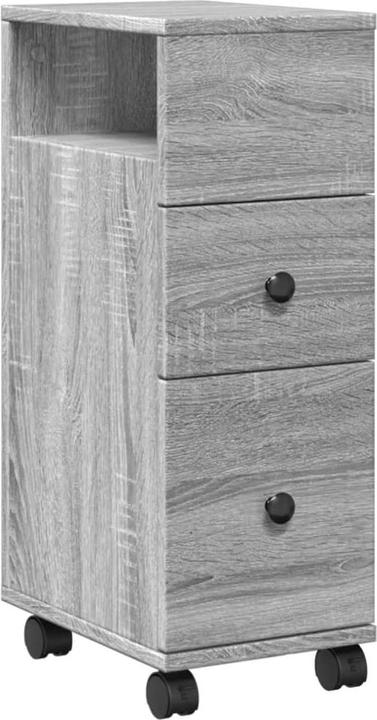 Produktbild VidaXL Badschrank Schmal mit Rollen
