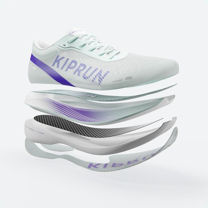 Image du produit Kiprun Chaussures Running Femme - KD900X.2 Vert clair Violet (38)