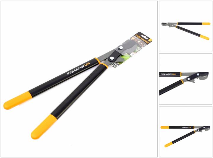 Productafbeelding Fiskars L94 PowerGear Bypass Coupe-branches à cremaillère et à lame franche 64 cm (112370)