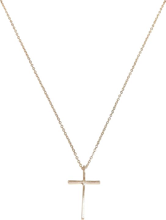 Urban Classics Big Basic Cross Necklace (60% Zink, 40% Eisen)