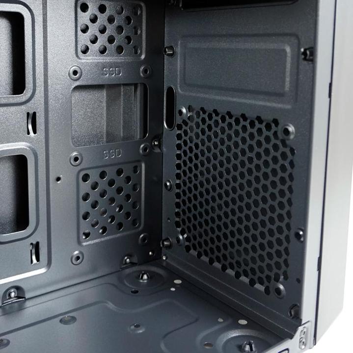 Produktbild LC-Power Gehuse MICRO-ATX 2017MB ohne NT U3.2/Audio black retail (mATX, Mini-ITX)