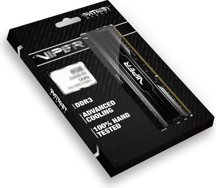 Produktbild Patriot DDR3, 1600 Speichermodul (1 x 8GB, 1600 MHz, DDR3-RAM, DIMM)