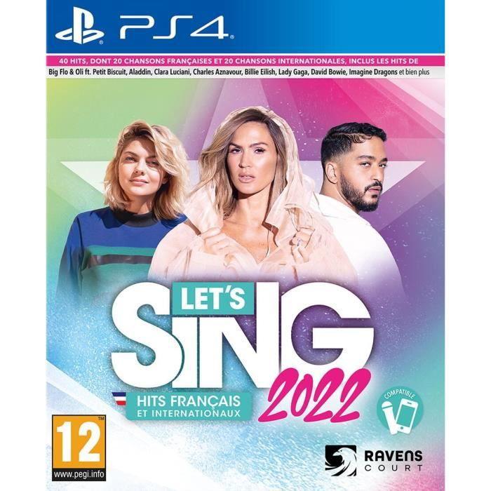 Produktbild Ravenscourt Let's Sing 2022 français et internationaux (PS4, FR)